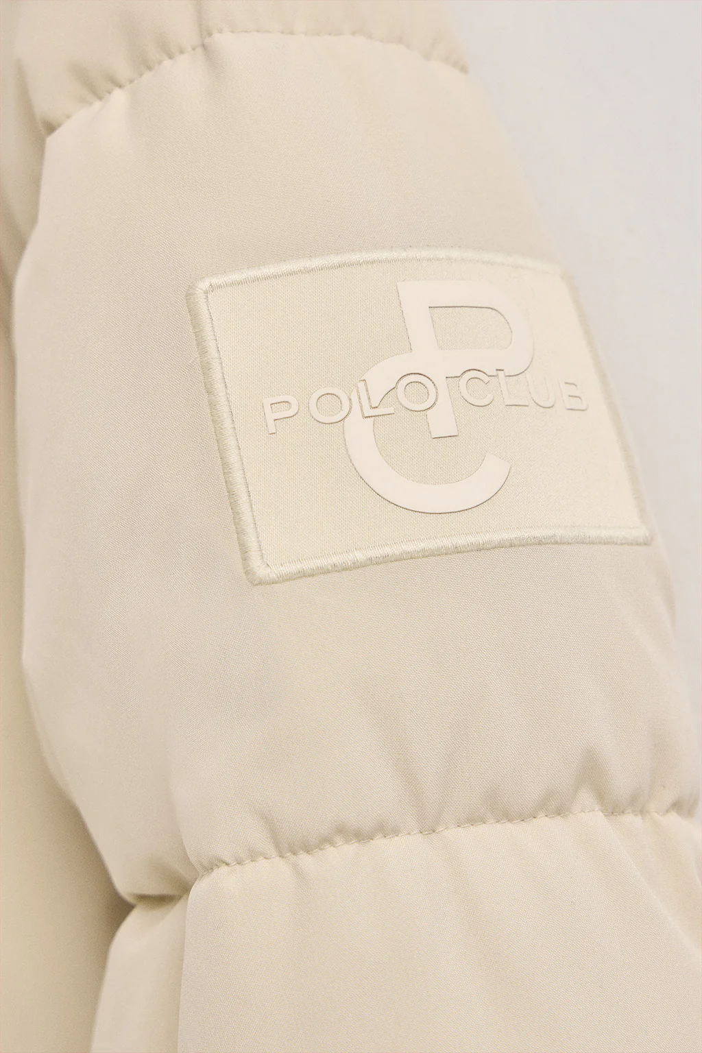 Chaqueta Anne color crudo con logo Polo Club - Image 9