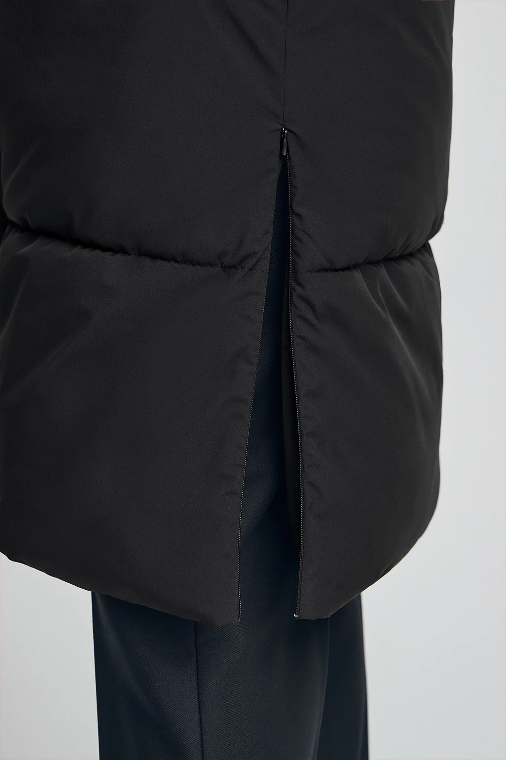 Chaqueta Anne negra con logo Polo Club - Image 4