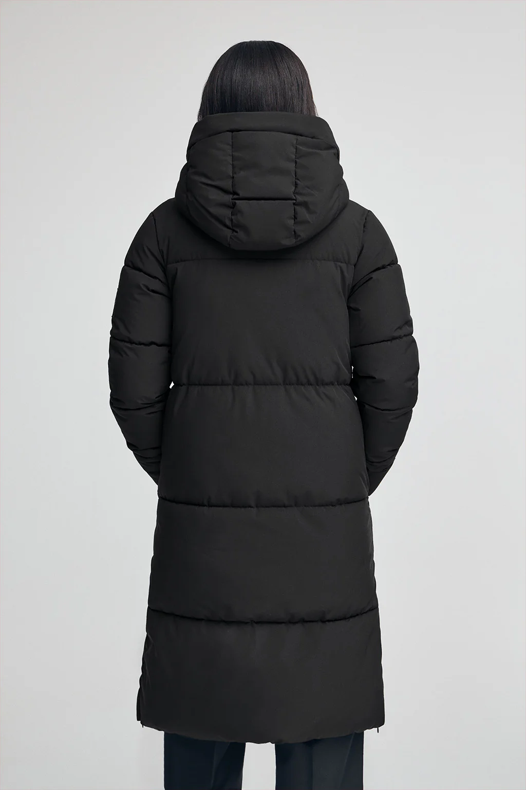 Chaqueta Anne negra con logo Polo Club - Image 7