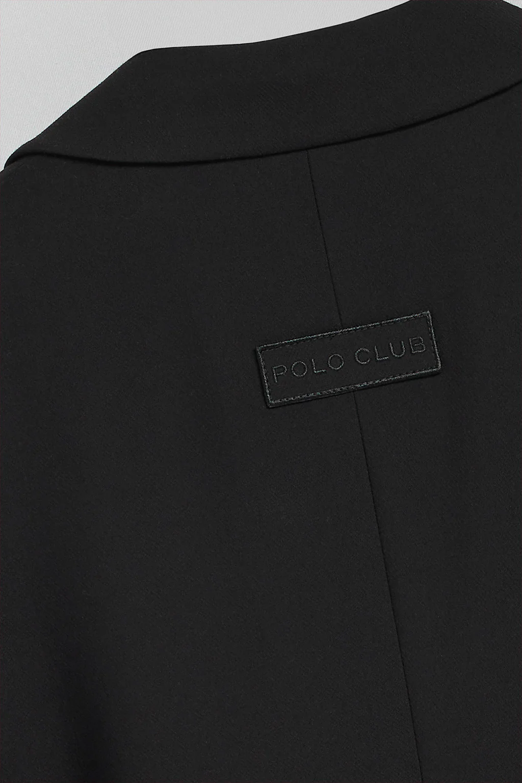 Blazer negra abotonada con detalles Polo Club - Image 10
