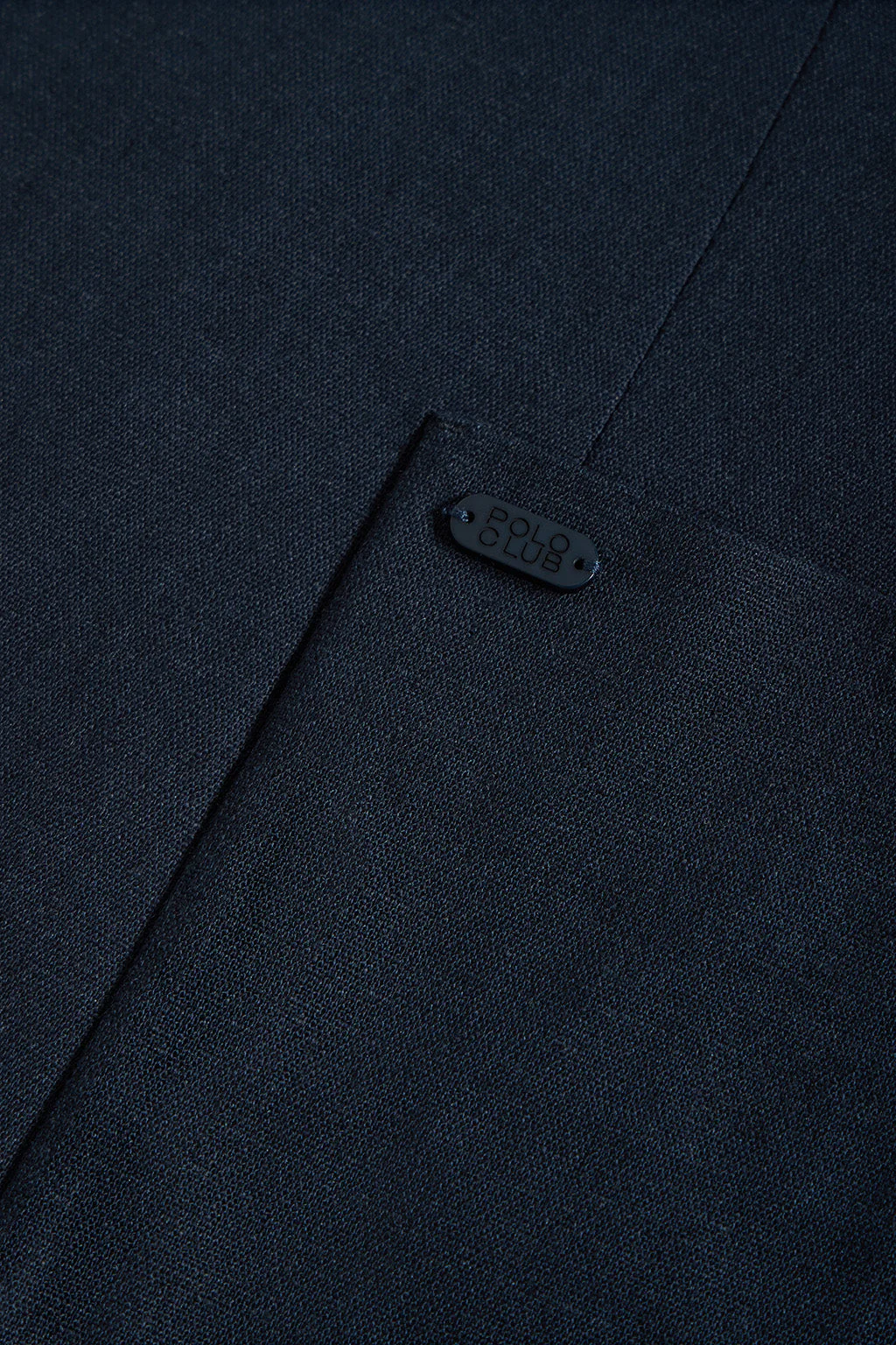 Blazer de lino azul marino abotonada con detalles Polo Club - Image 9