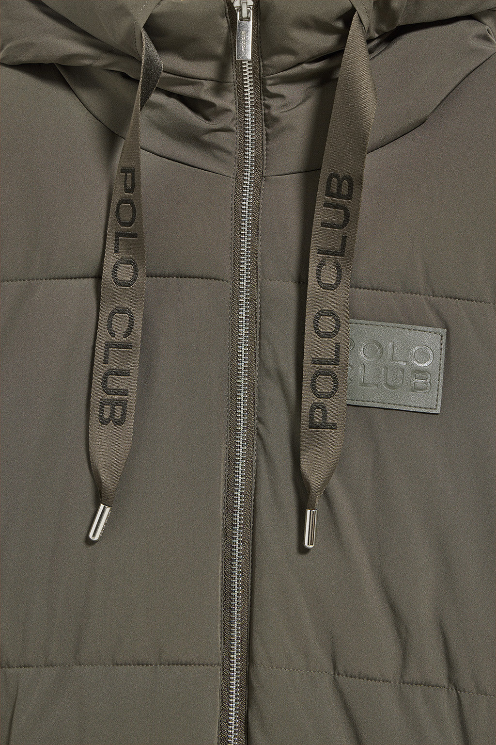 Chaquetón verde Buenos aires de capucha fija y detalles Polo Club - Image 10