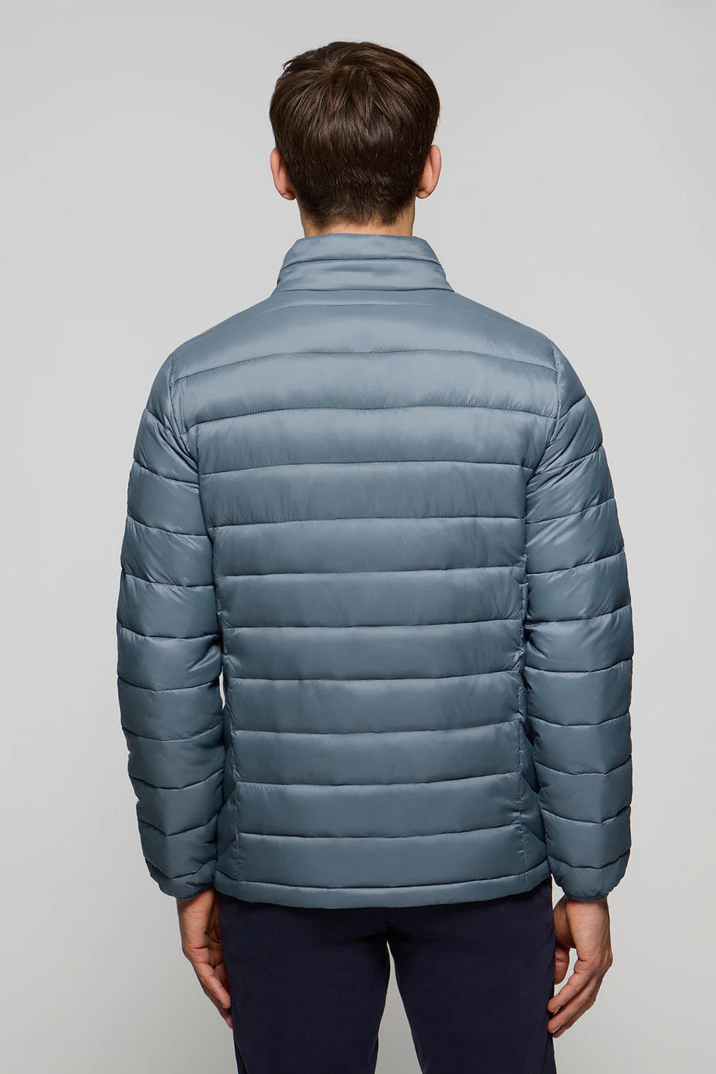 Chaqueta Cabo ultralight azul denim con logotipo - Image 4