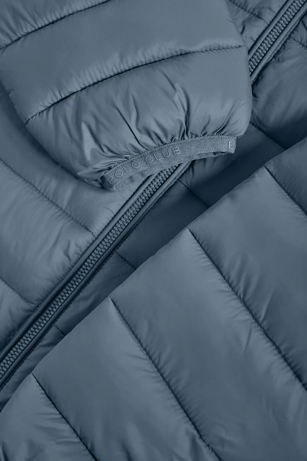 Chaqueta Cabo ultralight azul denim con logotipo - Image 7