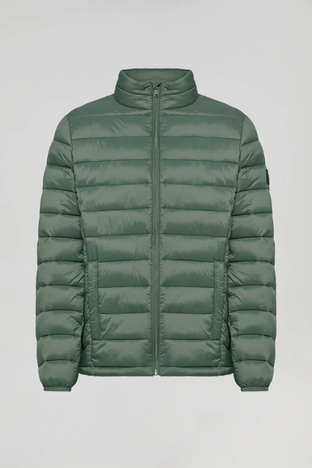 Chaqueta Cabo ultralight verde con logotipo - Image 11