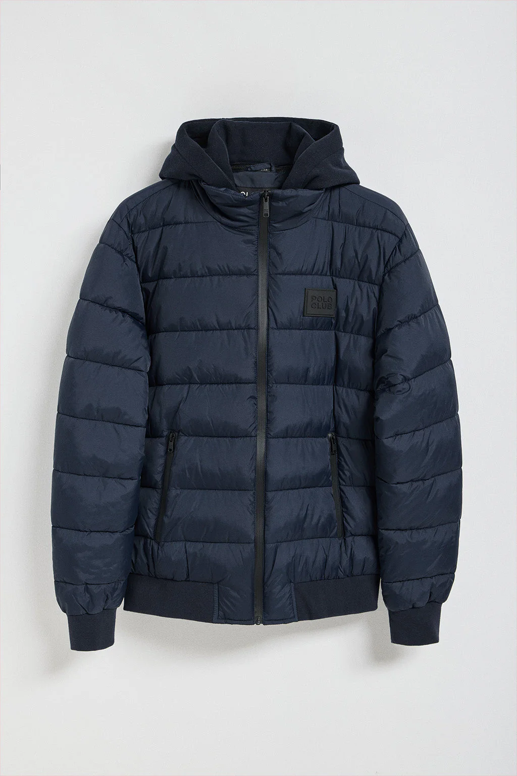 Chaqueta acolchada azul marino Canyon con detalles Polo Club - Image 8