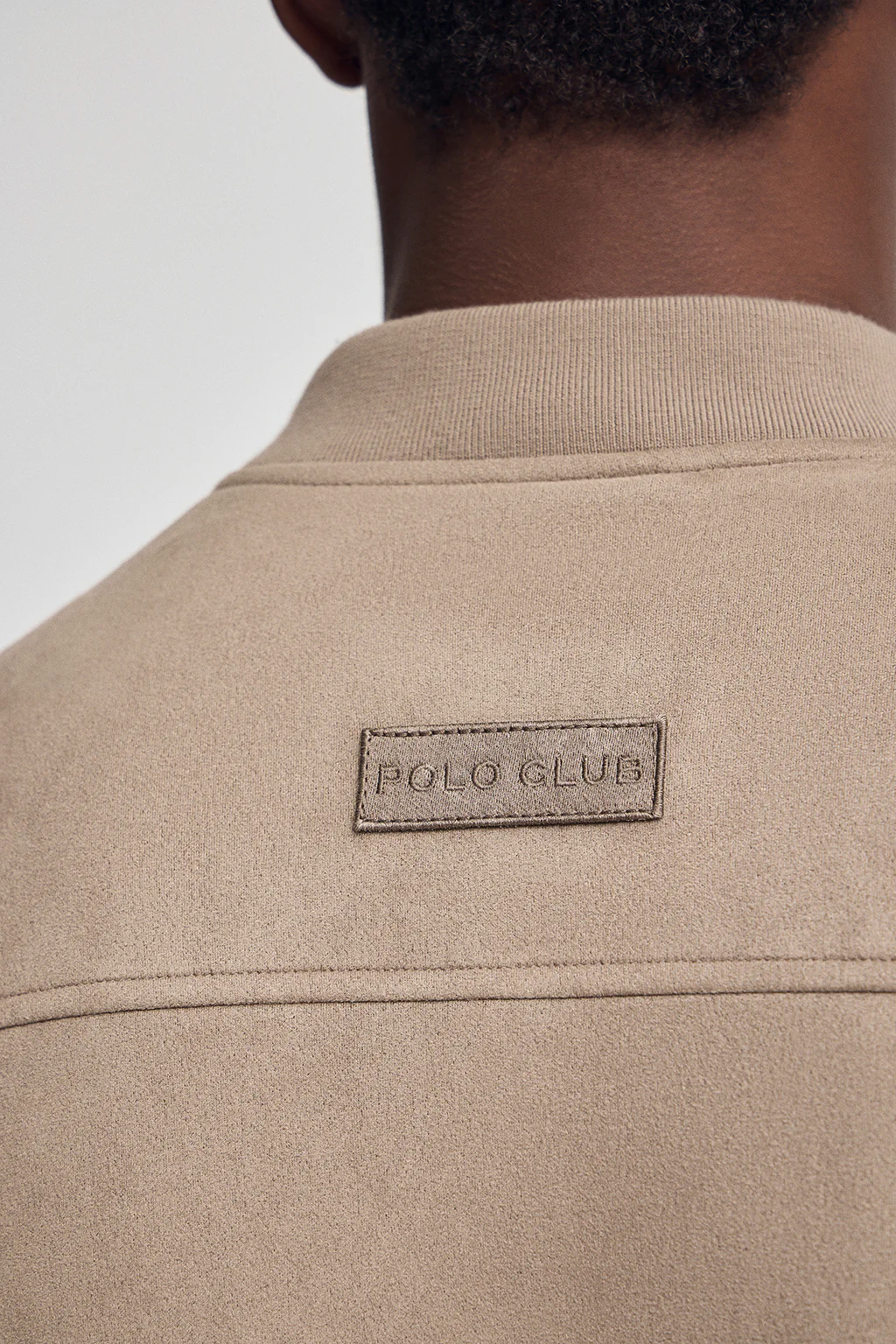 Chaqueta Carnegie camel con logo Polo Club - Image 6