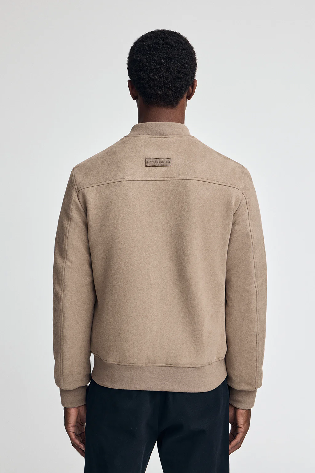 Chaqueta Carnegie camel con logo Polo Club - Image 7