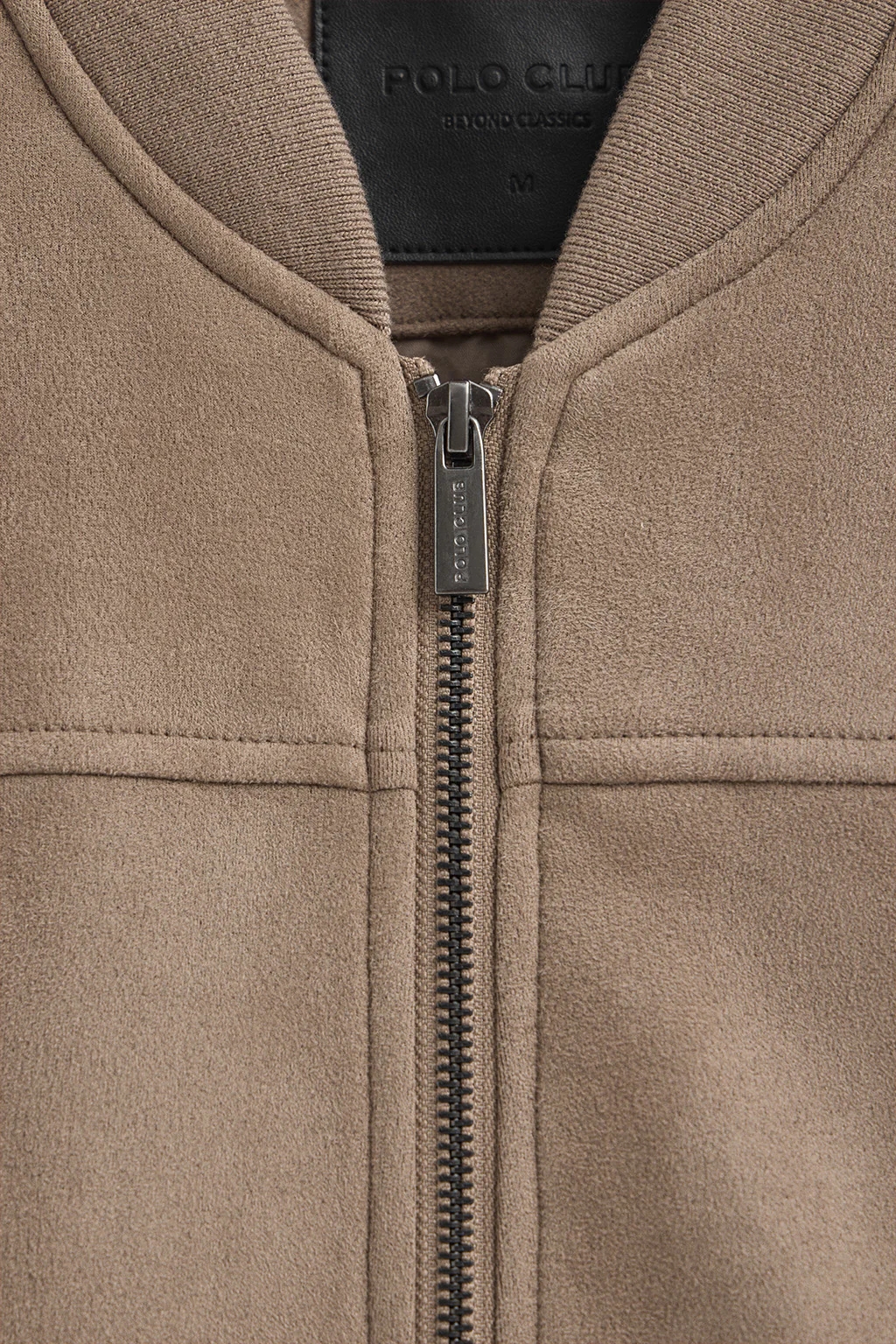 Chaqueta Carnegie camel con logo Polo Club - Image 9