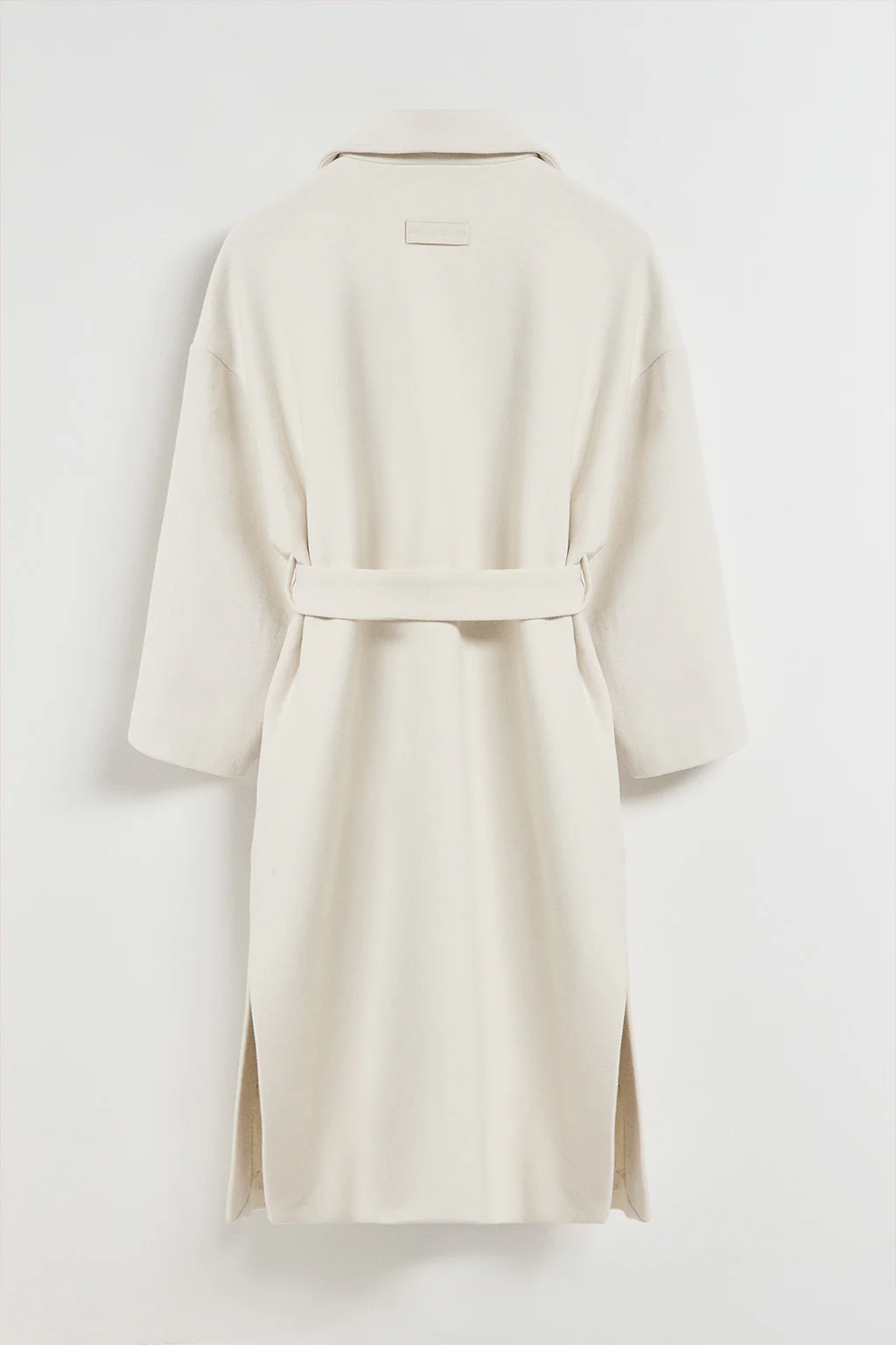 Abrigo largo Carrie beige de paño y detalles Polo Club - Image 12