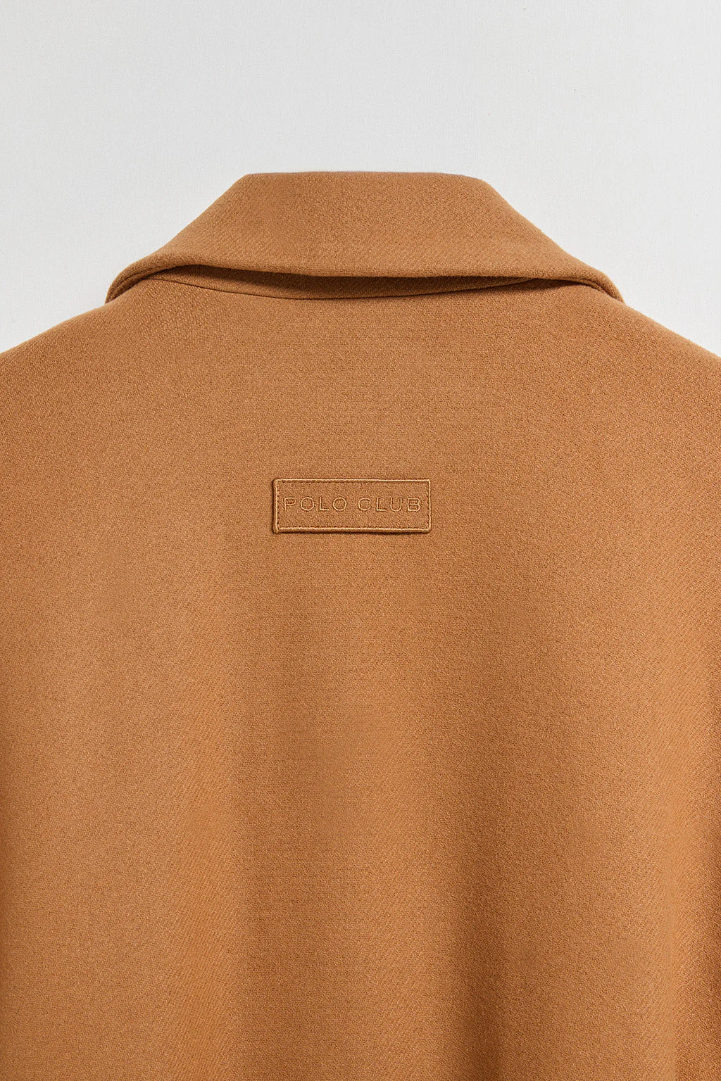 Abrigo largo Carrie color camel de paño y detalles Polo Club - Image 11