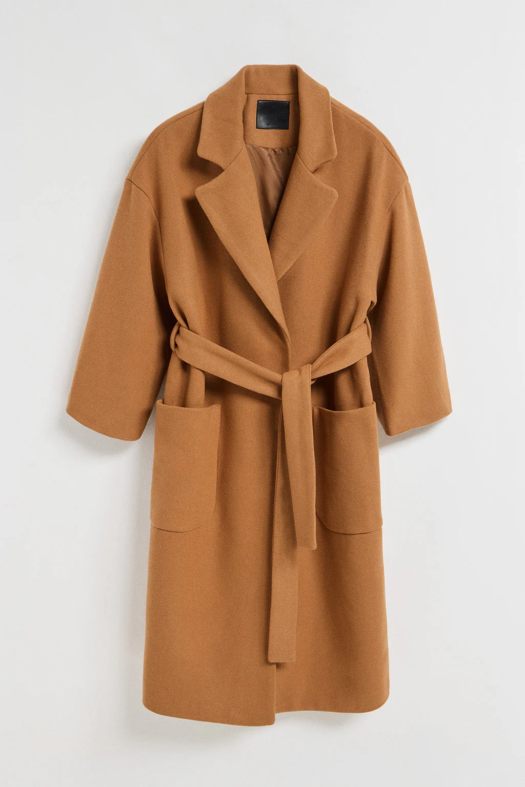 Abrigo largo Carrie color camel de paño y detalles Polo Club - Image 14