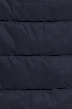 Abrigo ultralight azul marino Cecilia de capucha extraíble y bordado PC - Image 13