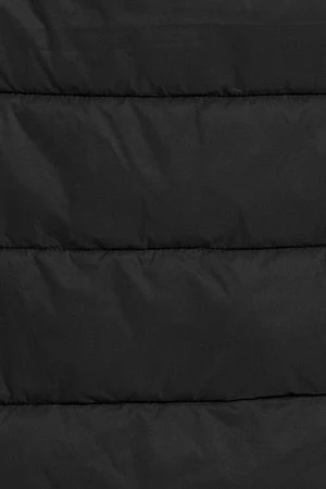 Abrigo ultralight negro Cecilia de capucha extraíble y bordado PC - Image 11