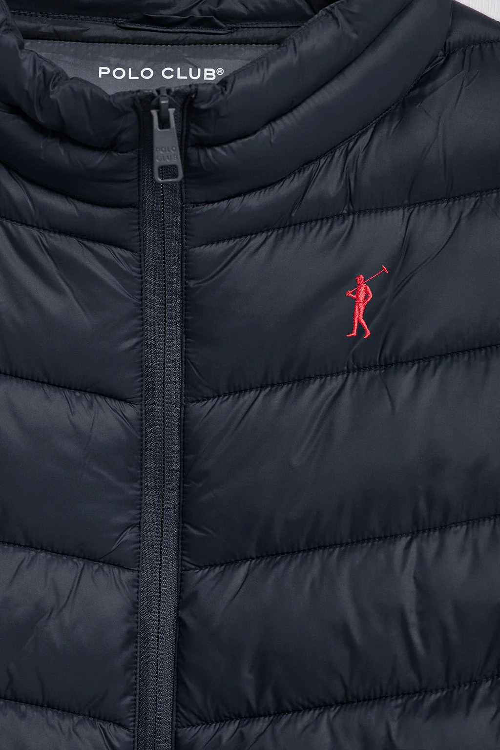 Chaqueta Chase ultralight azul marino con bordado Rigby Go - Image 6
