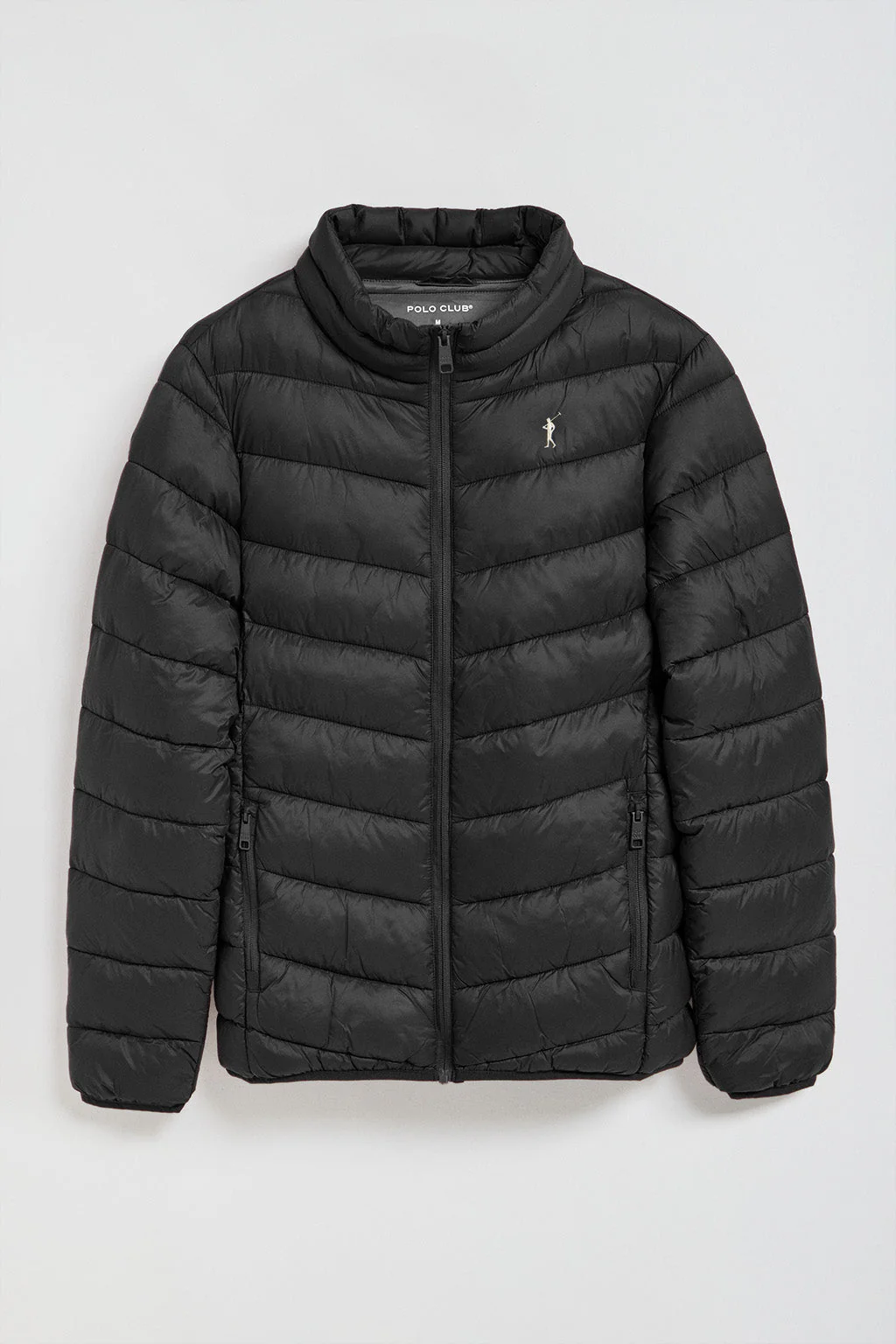 Chaqueta Chase ultralight negra con bordado Rigby Go - Image 5