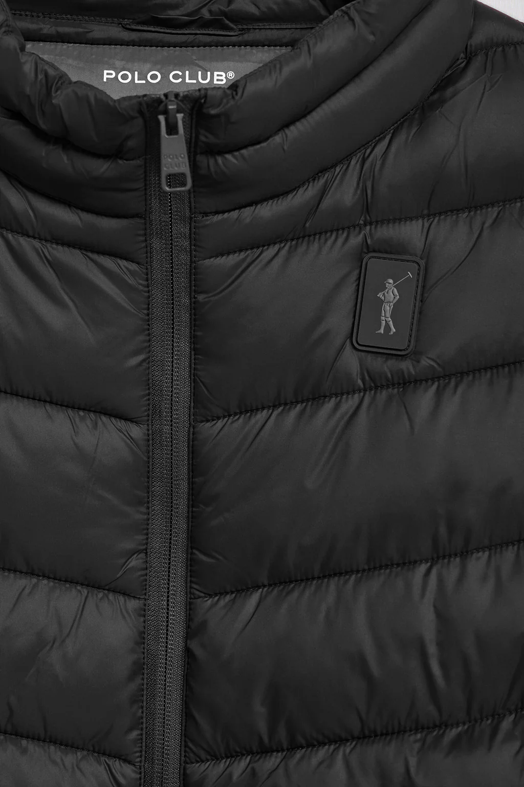 Chaqueta Chase ultralight negra con parche Rigby Go - Image 6