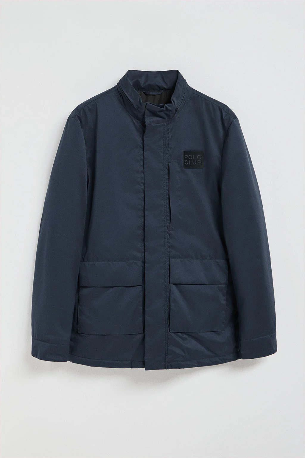 Parka ligera Chelsea color azul marino con parche logotipado - Image 11