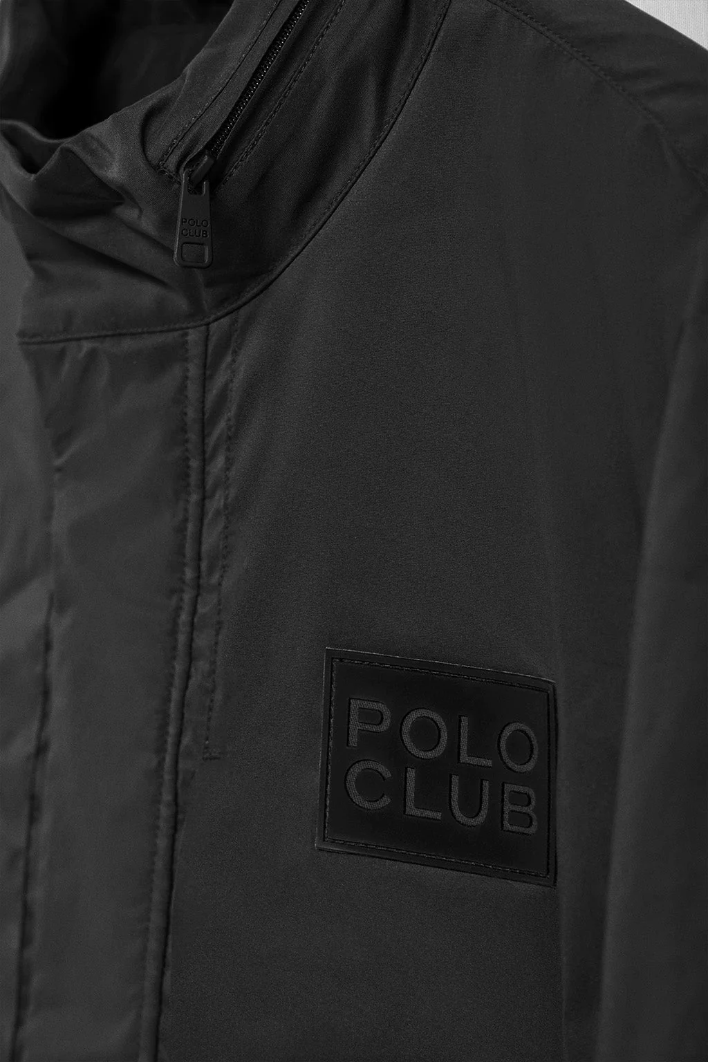 Parka ligera Chelsea color negro con parche logotipado - Image 9