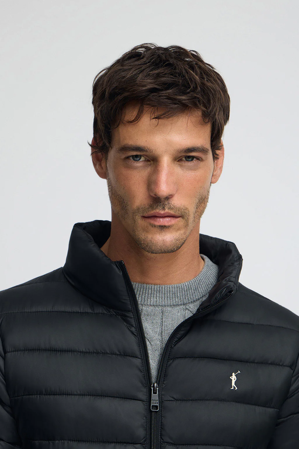 Chaqueta Chuck Embroidery negra con logo Rigby Go - Image 2