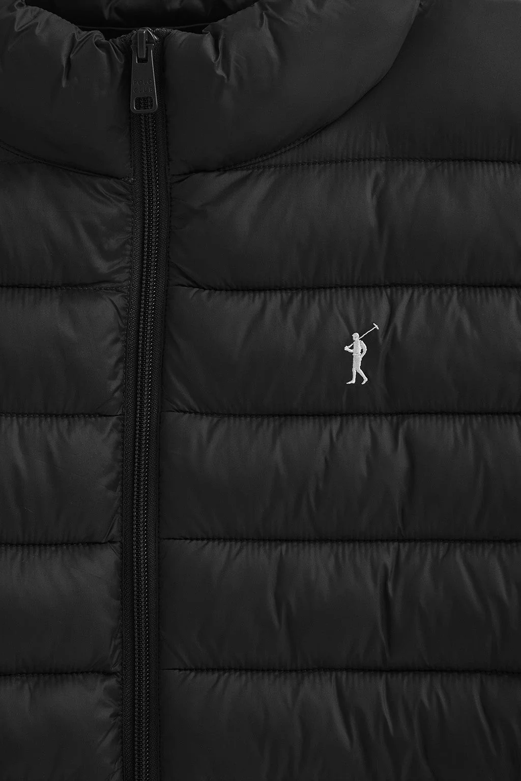 Chaqueta Chuck Embroidery negra con logo Rigby Go - Image 7