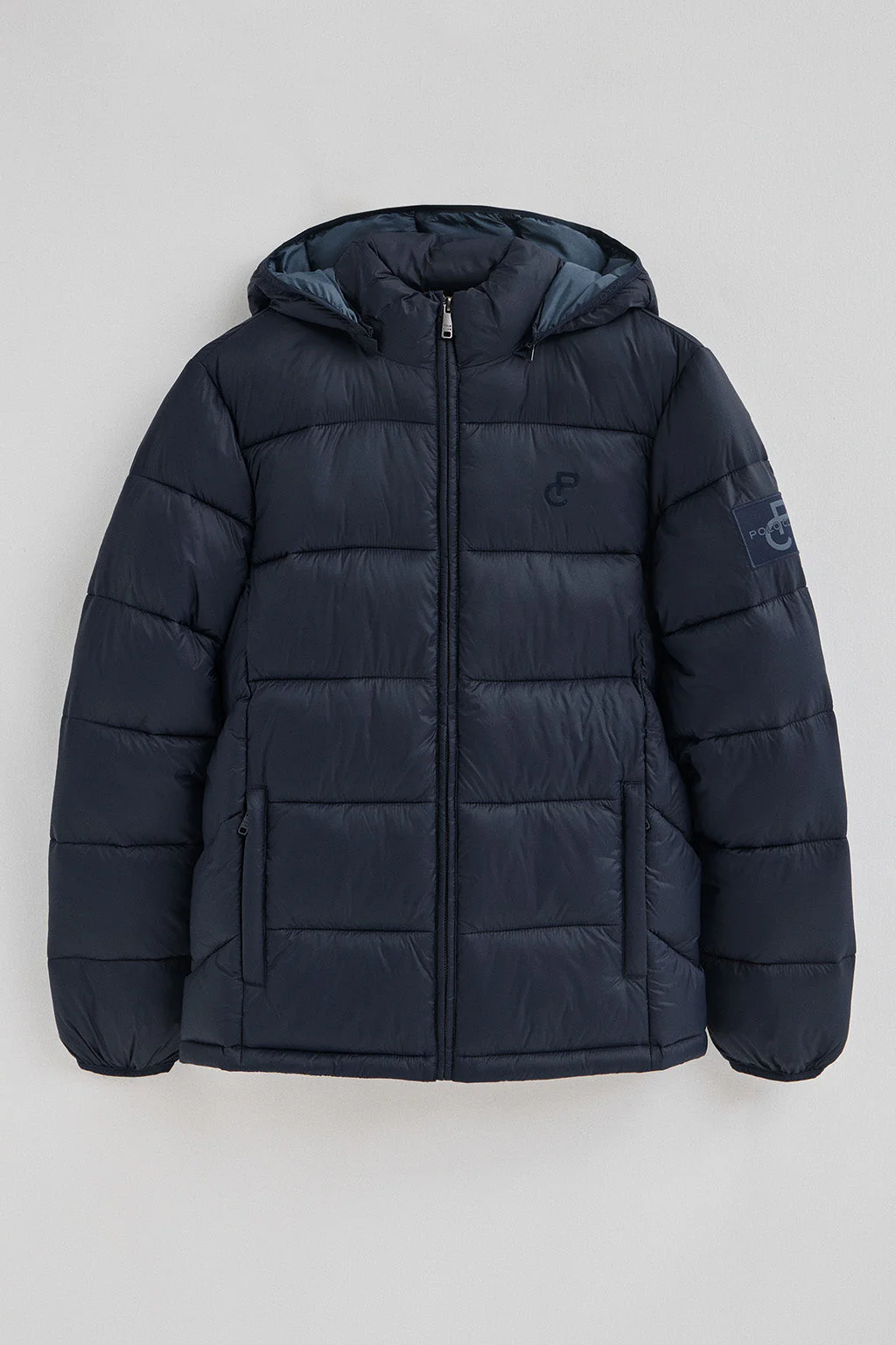 Chaqueta Ciro azul marino con logo Polo Club - Image 6