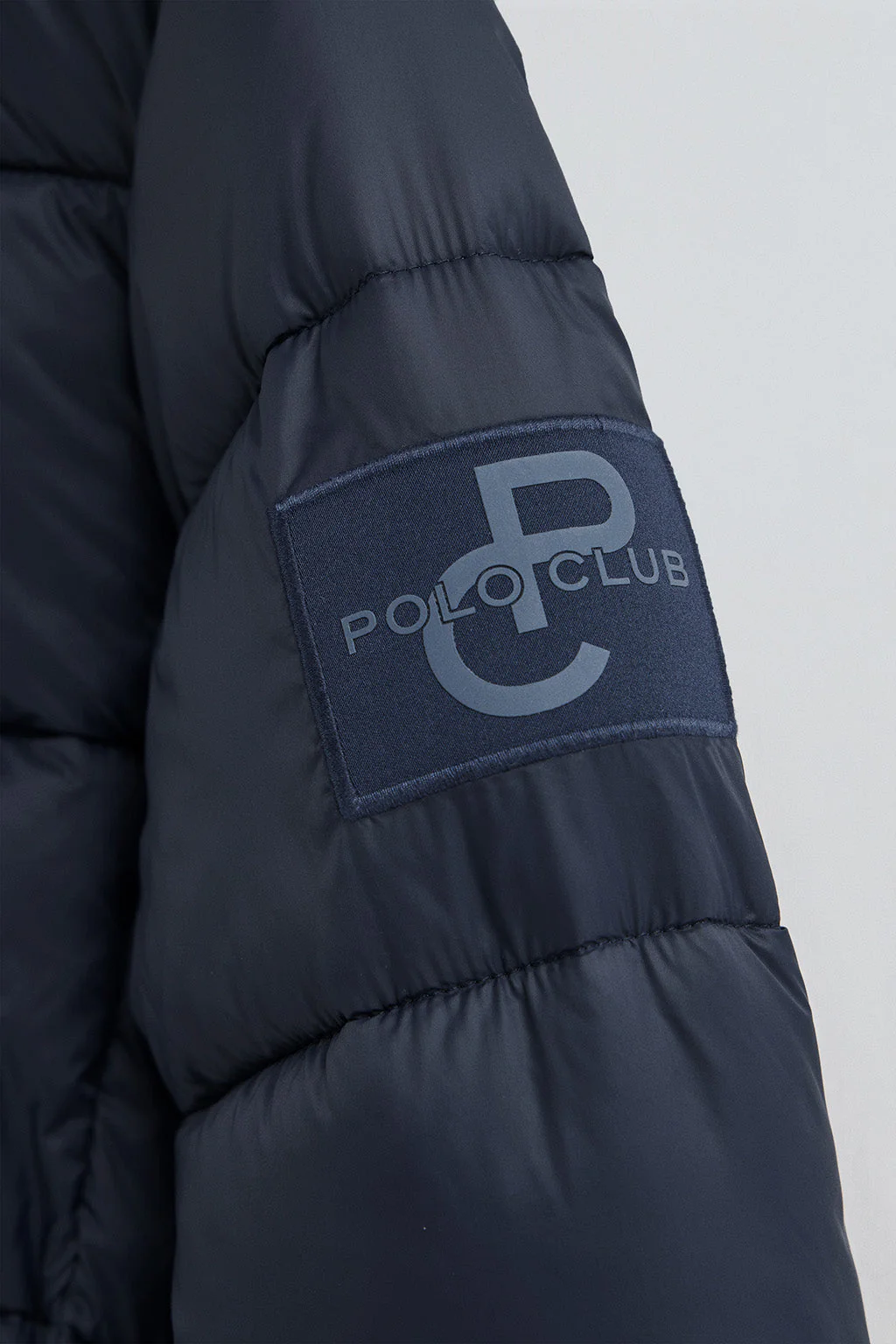 Chaqueta Ciro azul marino con logo Polo Club - Image 8