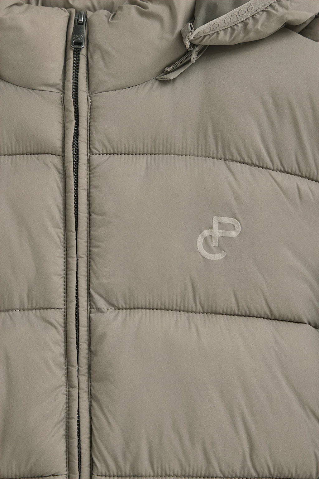 Chaqueta Ciro color piedra con logo Polo Club - Image 8