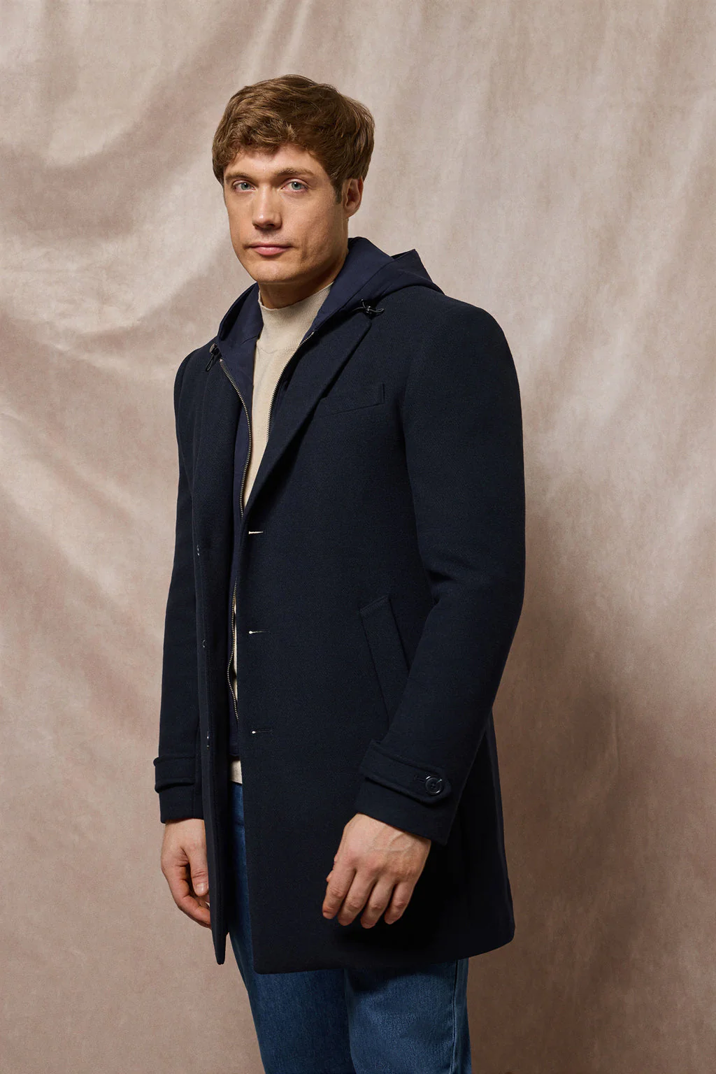 Abrigo Claude azul marino con detalles Polo Club - Image 6