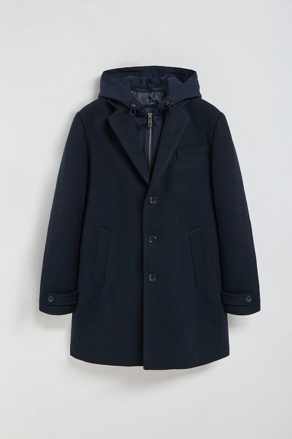 Abrigo Claude azul marino con detalles Polo Club - Image 8