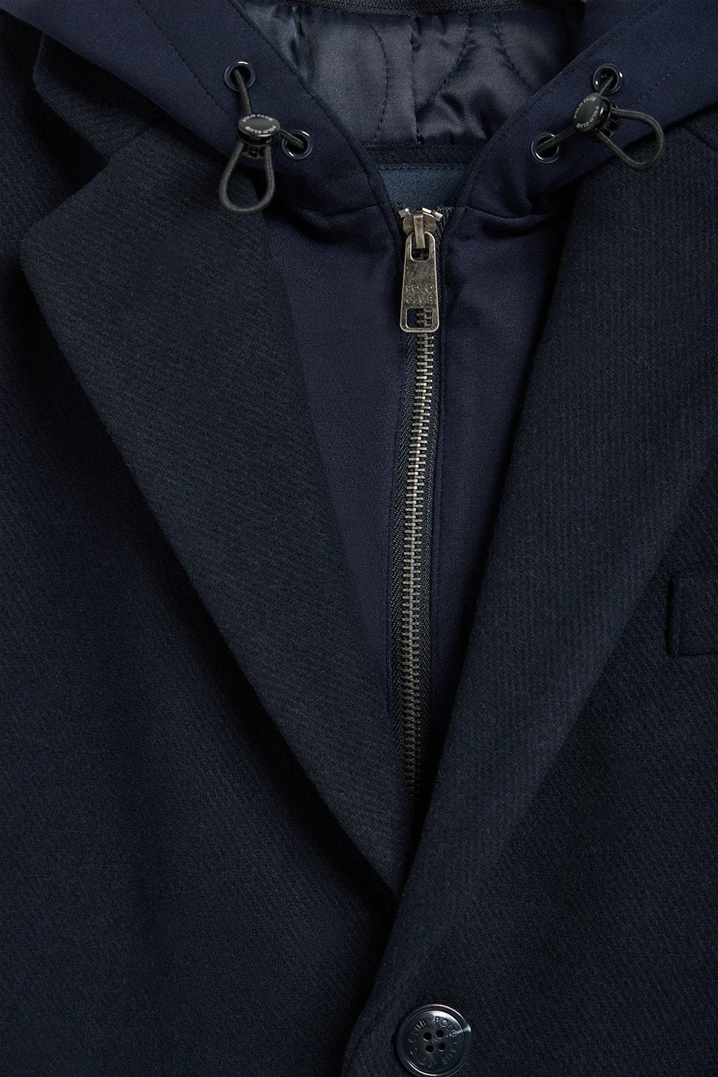 Abrigo Claude azul marino con detalles Polo Club - Image 9