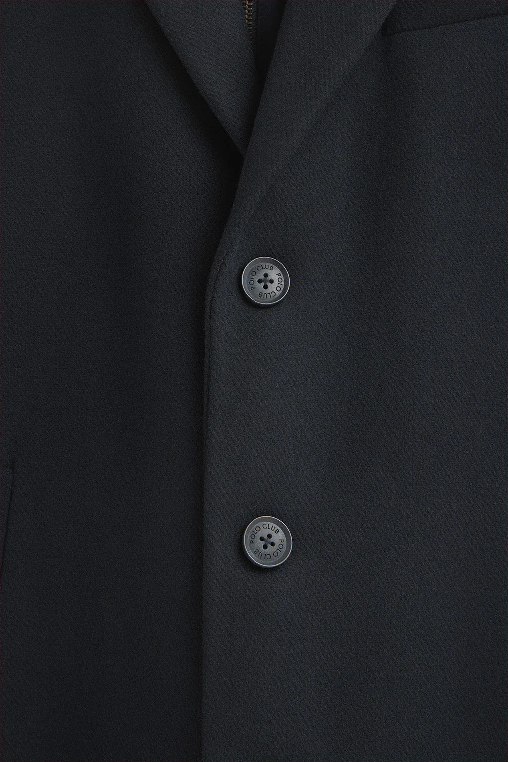 Abrigo Clement azul marino con logo Polo Club - Image 11