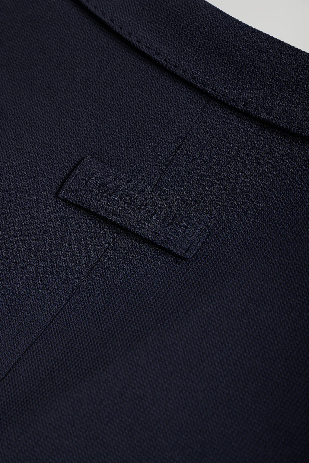 Blazer azul marino abotonada con detalles Polo Club - Image 12
