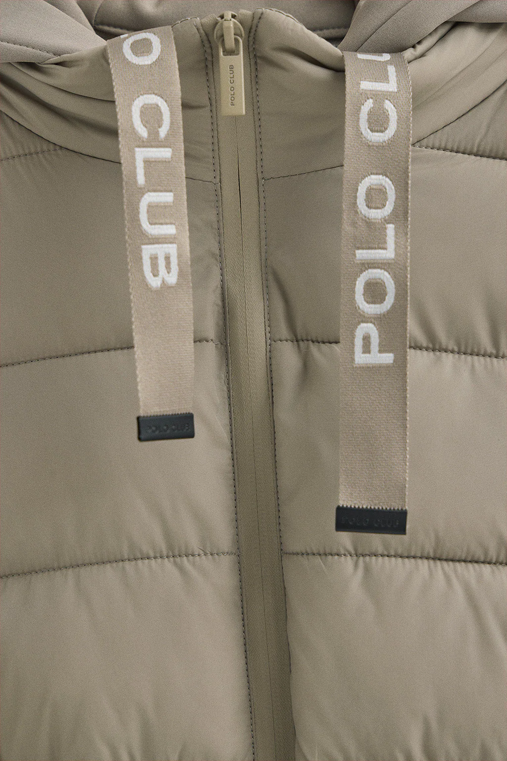 Chaqueta Comet color piedra con logo Polo Club - Image 7