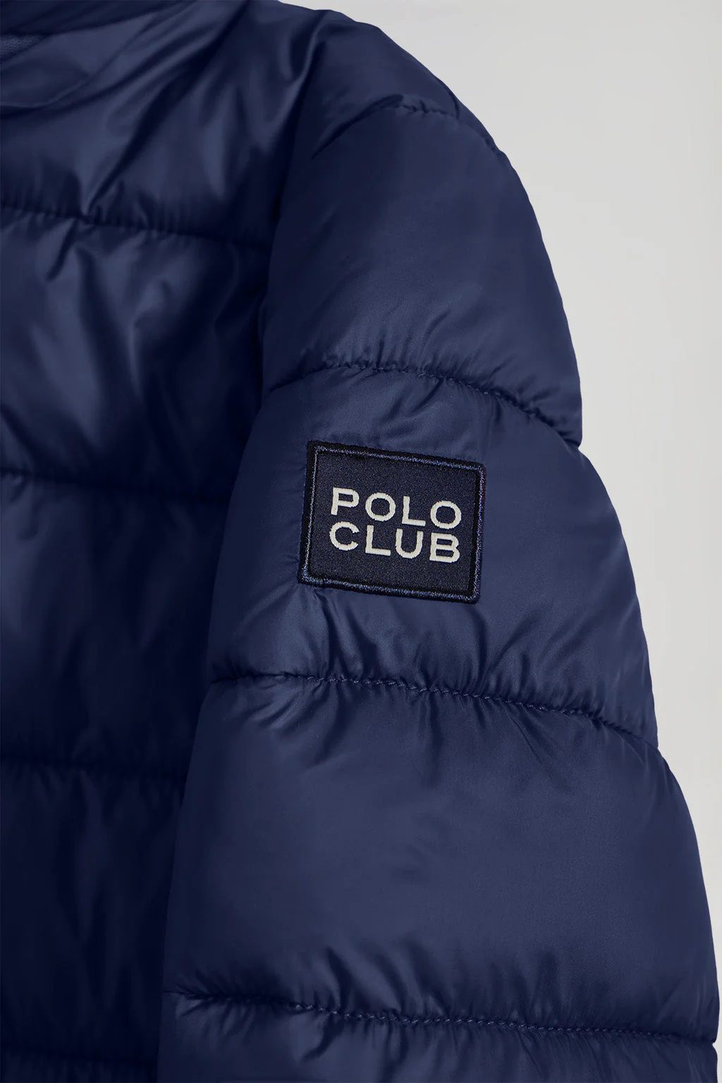Chaqueta Coop ultralight de niño azul marino con detalles Polo Club - Image 3