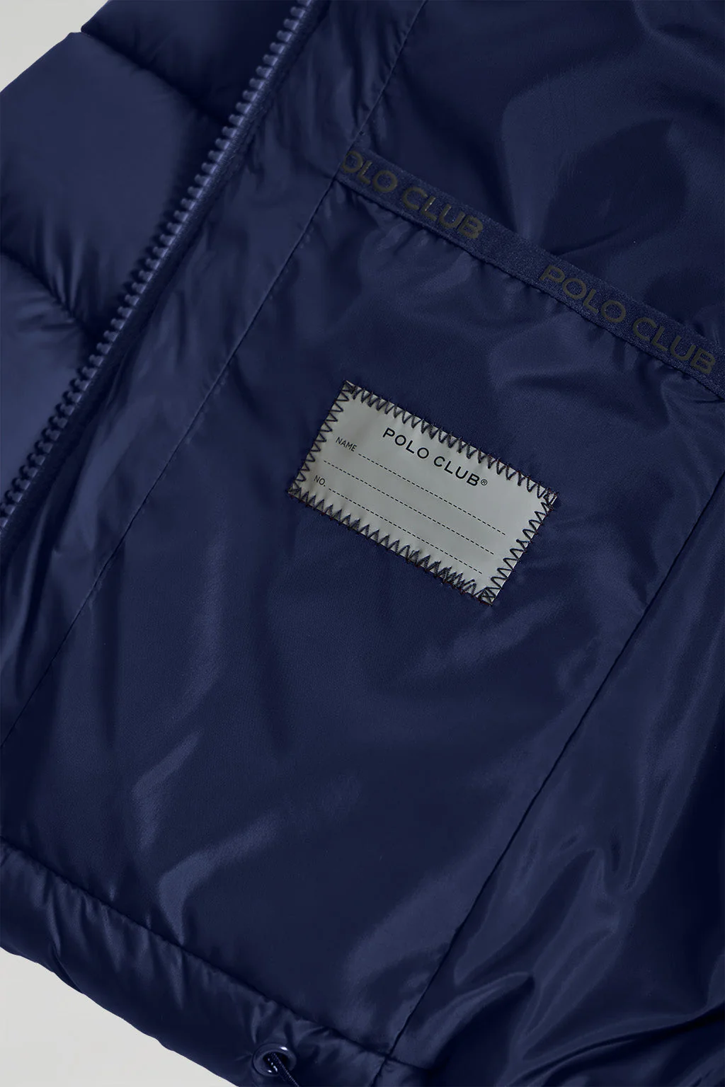 Chaqueta Coop ultralight de niño azul marino con detalles Polo Club - Image 4