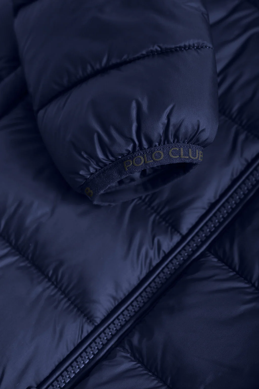 Chaqueta Coop ultralight de niño azul marino con detalles Polo Club - Image 5