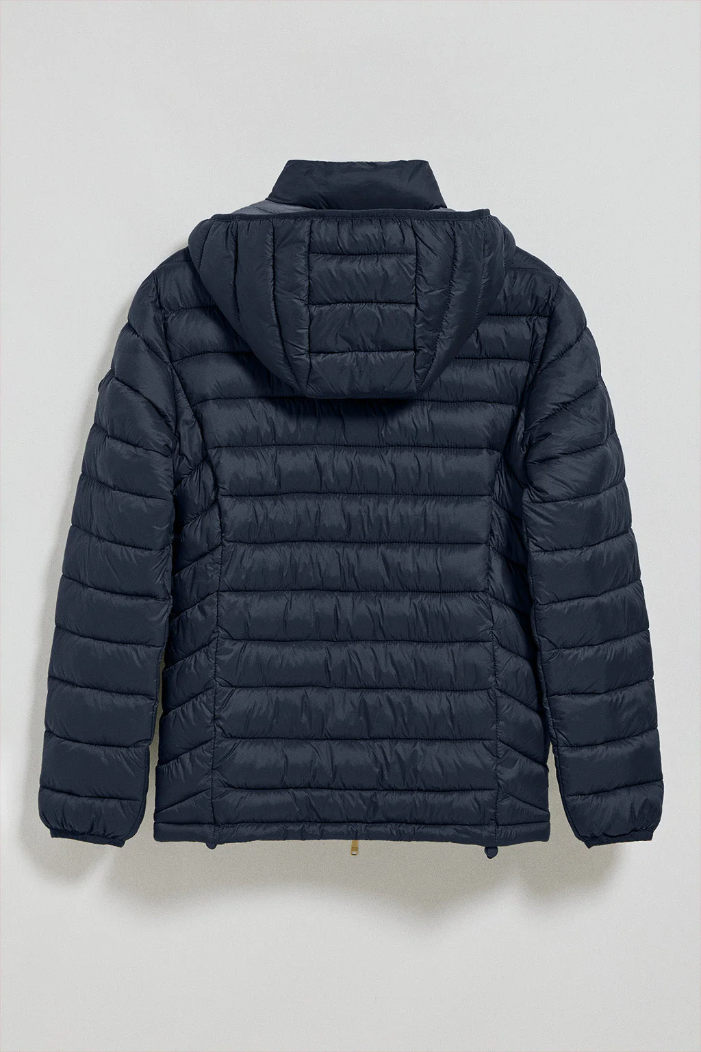Chaqueta ultralight azul marino Corey de capucha extraíble y bordado PC - Image 10