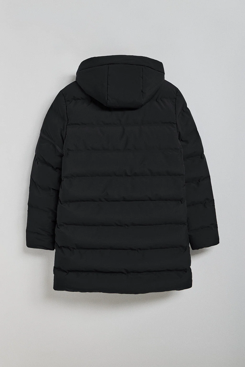 Abrigo negro Courchevel de capucha desmontable y detalles Polo Club - Image 10