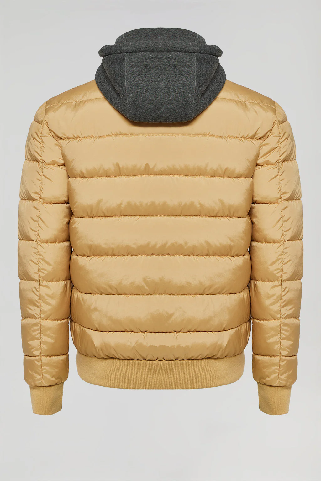 Chaqueta Dolomite acolchada color camel con parche Polo Club - Image 9
