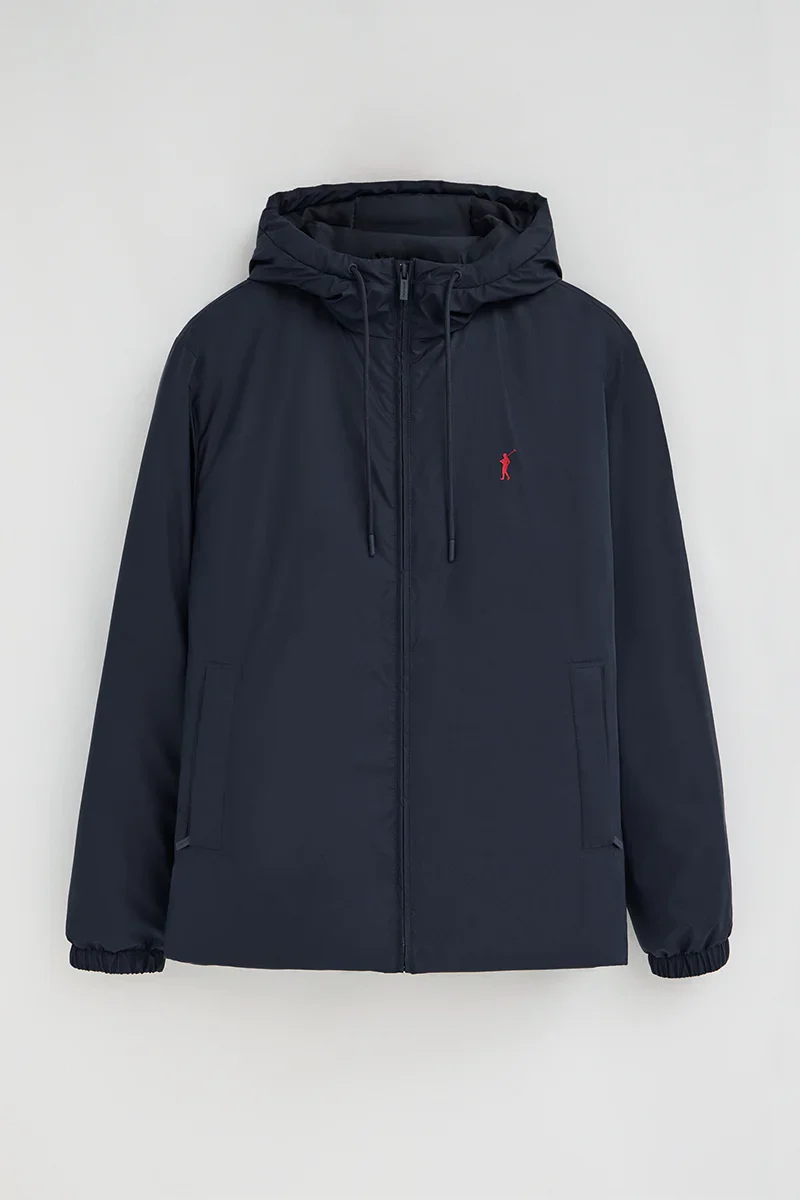 Chaqueta Dorsey azul marino con logo Rigby Go - Image 5
