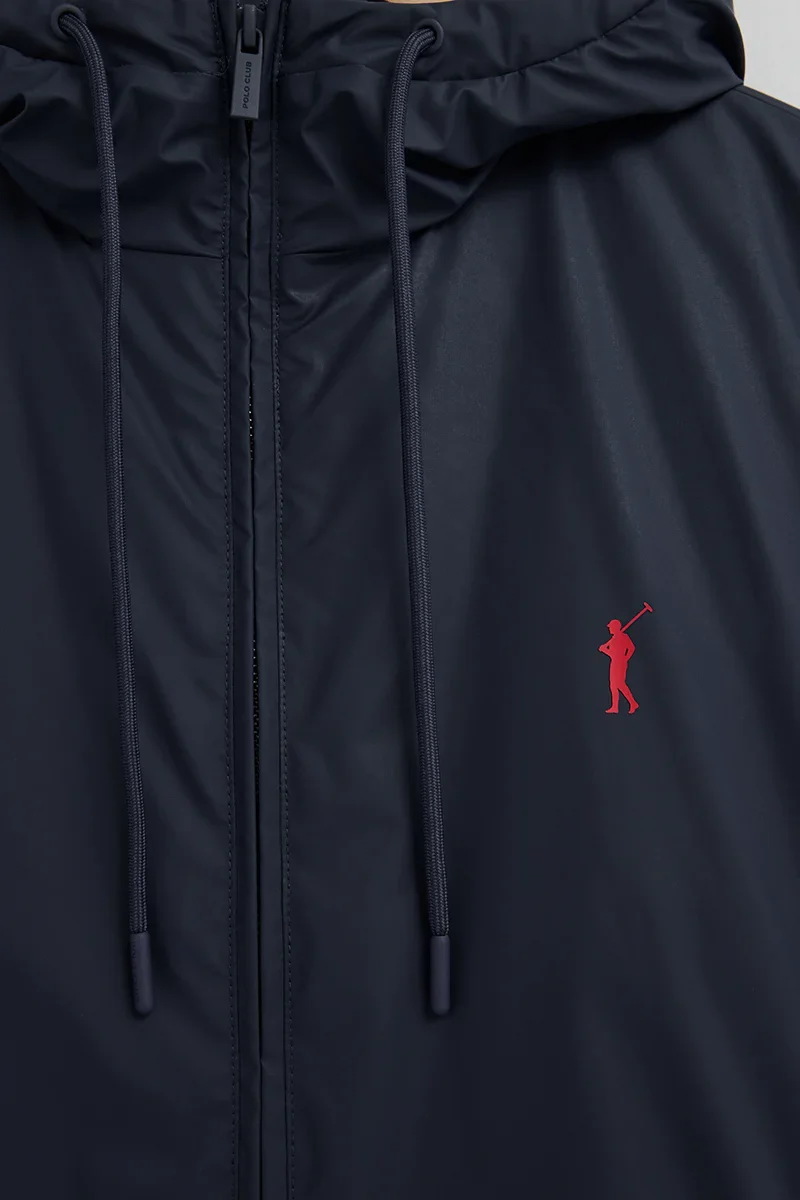 Chaqueta Dorsey azul marino con logo Rigby Go - Image 6