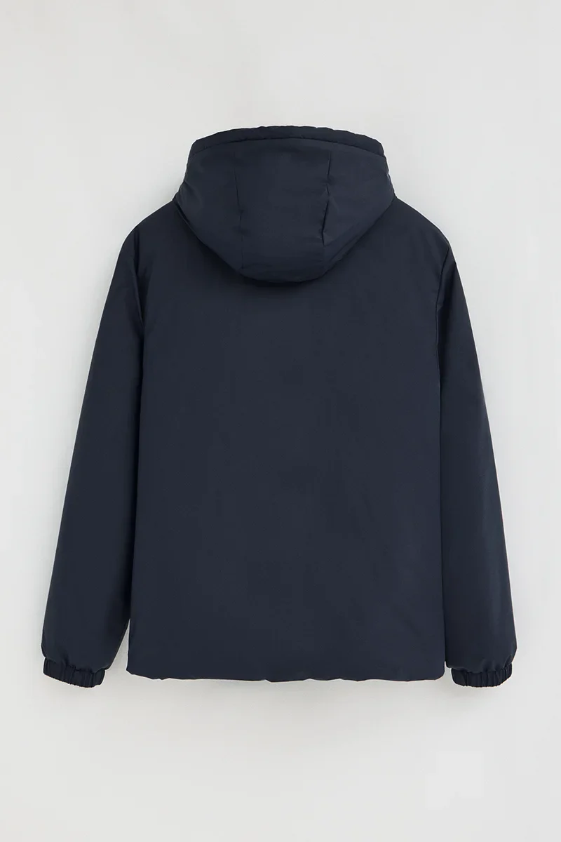 Chaqueta Dorsey azul marino con logo Rigby Go - Image 8