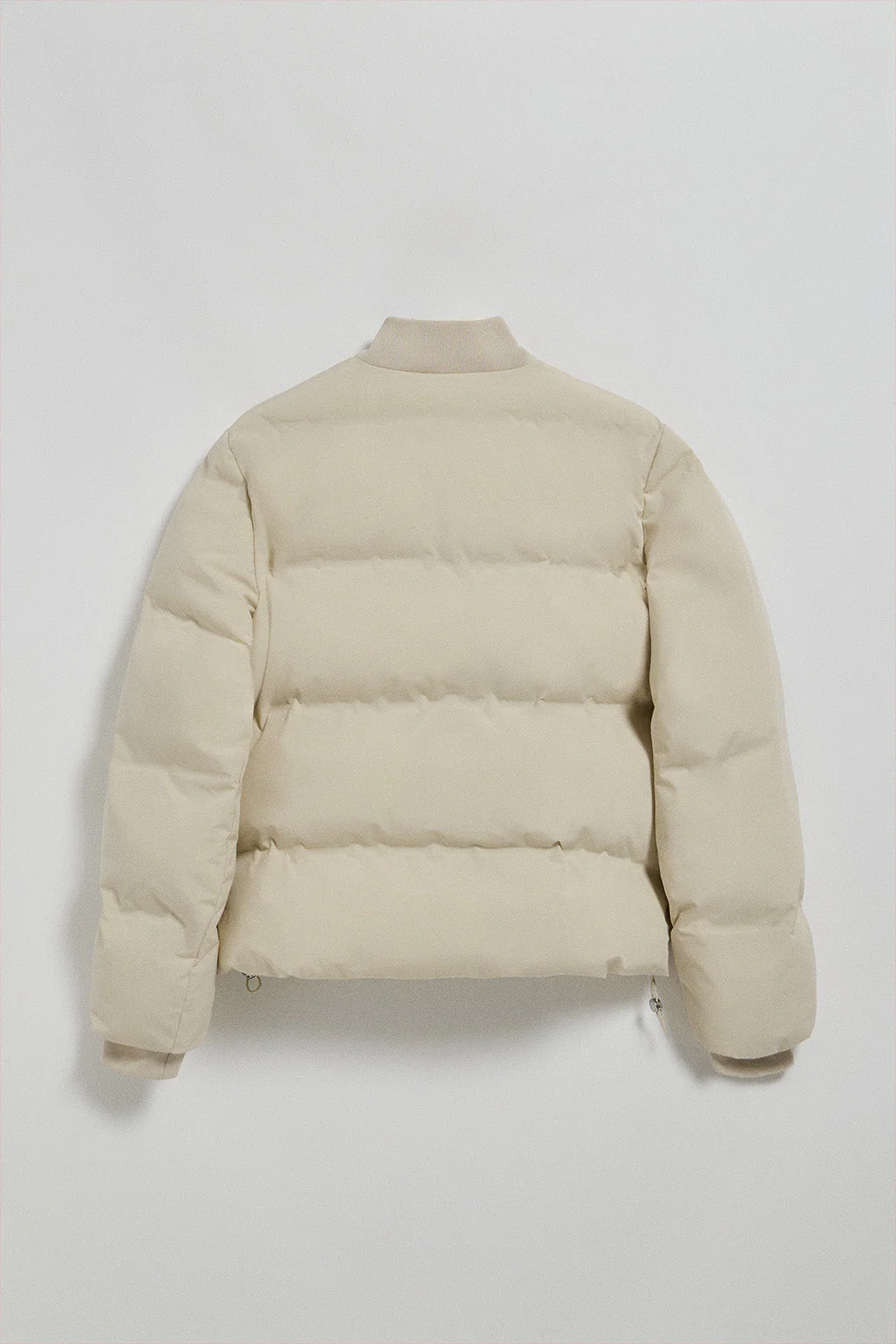 Bomber acolchada beige Dubái con detalle Polo Club - Image 10