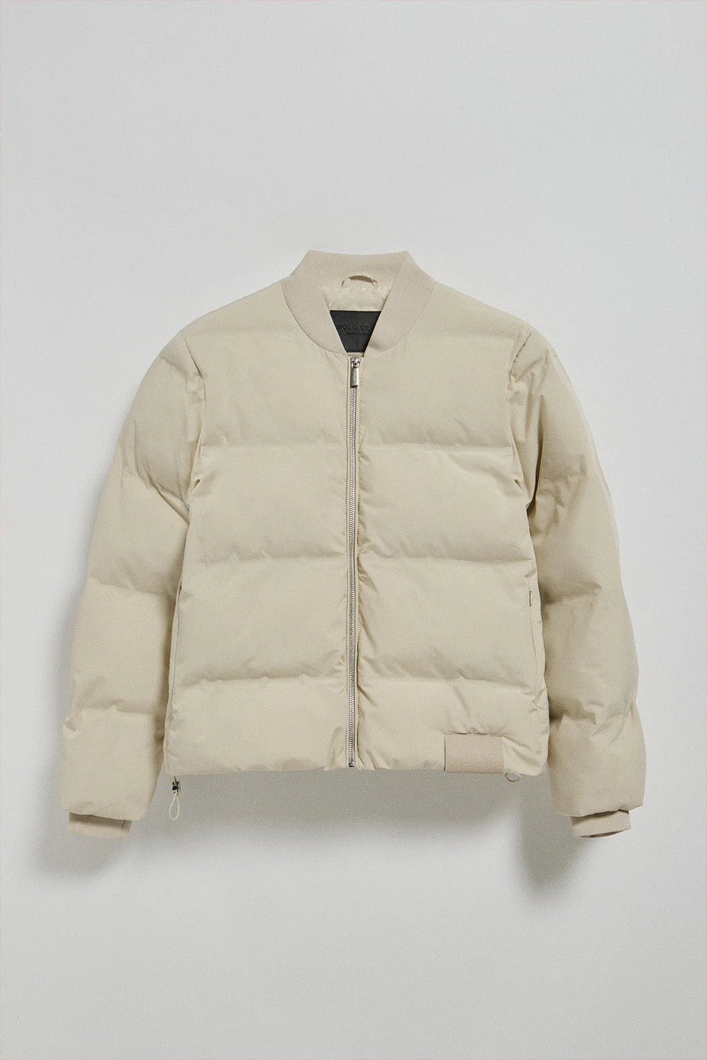 Bomber acolchada beige Dubái con detalle Polo Club - Image 11