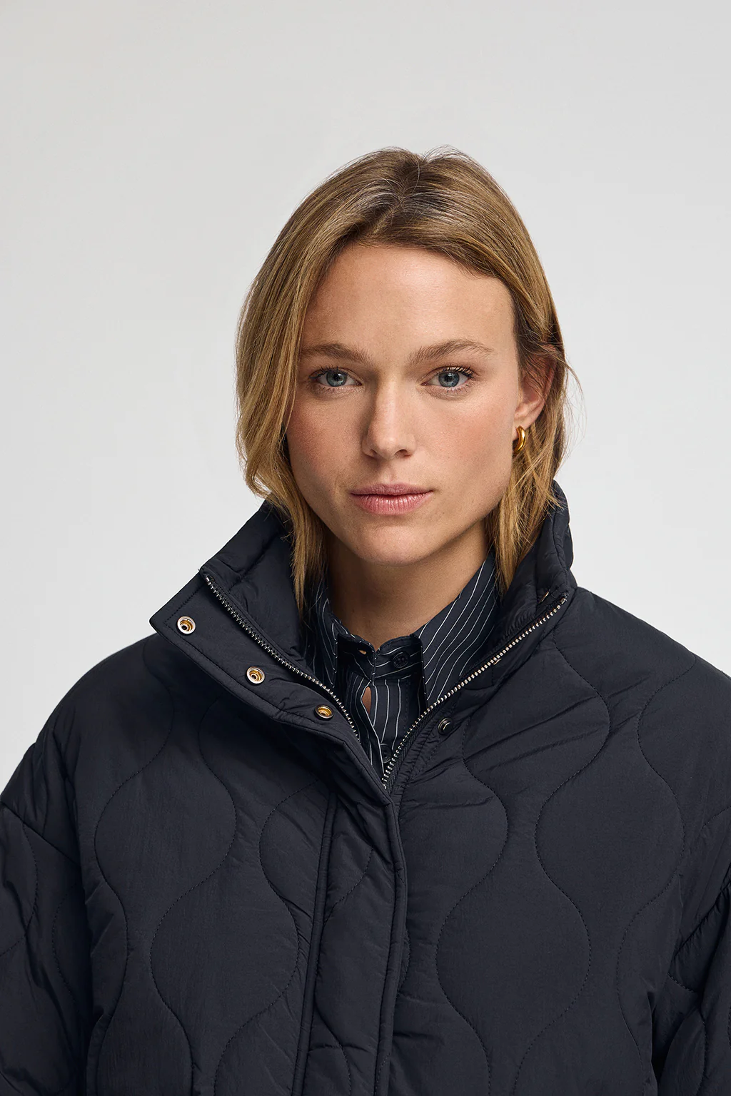 Chaqueta Gadea azul marino con logo Polo Club - Image 3