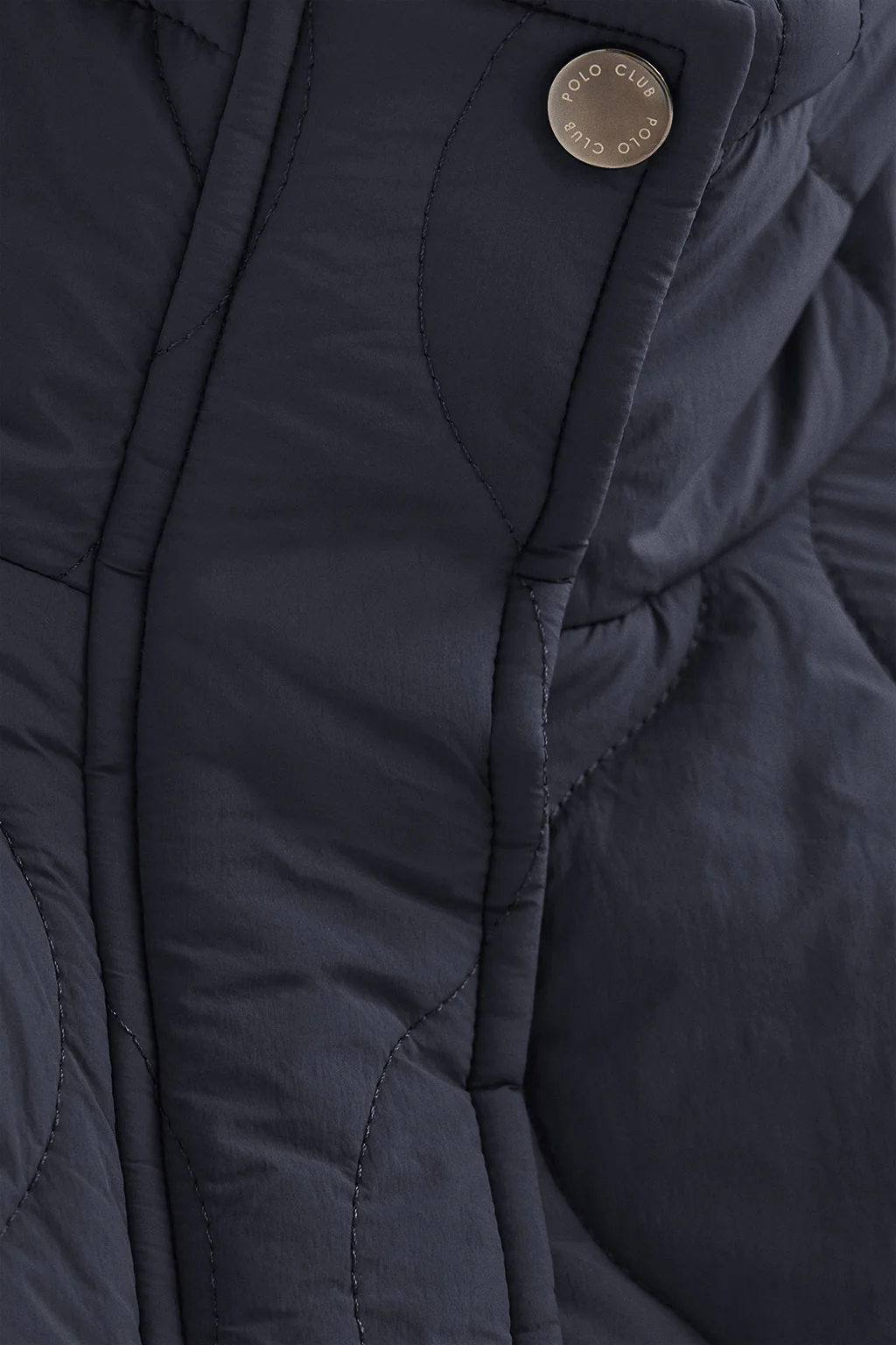 Chaqueta Gadea azul marino con logo Polo Club - Image 9