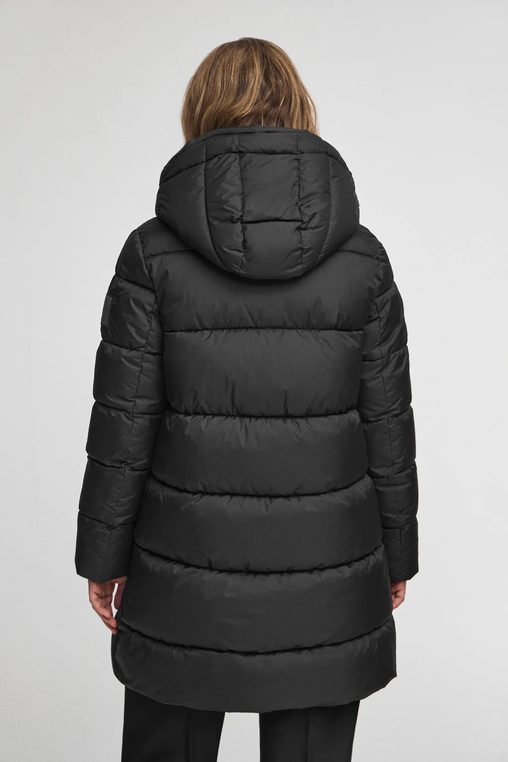 Chaqueta Gaia Reversible negra con logo Polo Club - Image 6