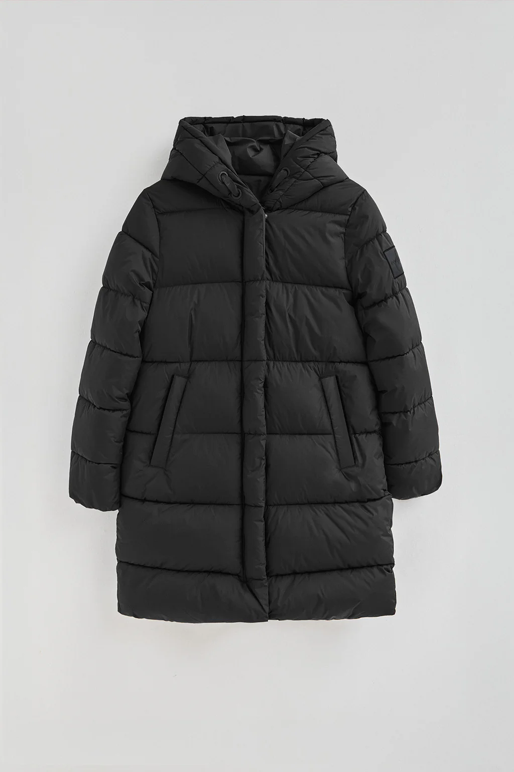 Chaqueta Gaia Reversible negra con logo Polo Club - Image 7
