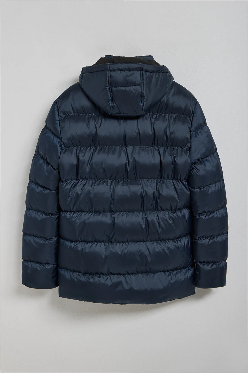 Abrigo azul marino Greenwich con bolsillos y capucha fija con detalles Polo Club - Image 11